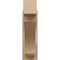 Ekena Millwork 8-in W x 20-in D x 32-in H Legacy Block Rough Cedar Woodgrain TimberThane Outlooker, Primed Tan OUTUR080X20X32LEC44RCPR - alternate 2